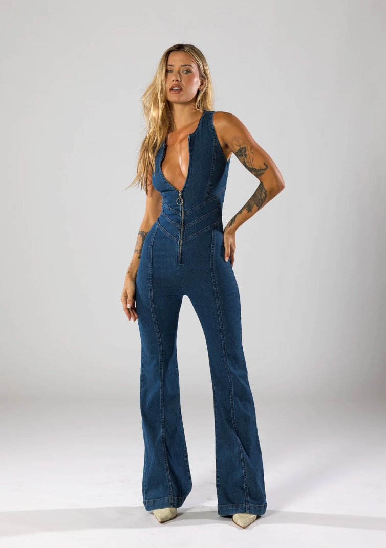 Nelmiva | Denim-Overall