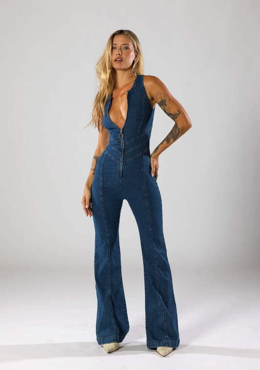 Nelmiva | Denim-Overall