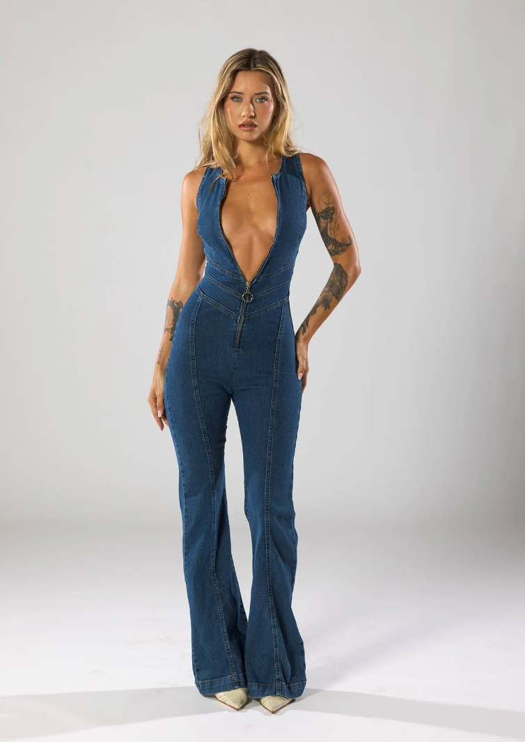 Nelmiva | Denim-Overall